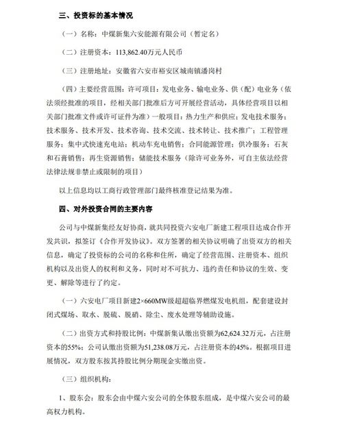 皖能電力攜手新集能源，共拓六安能源新藍(lán)圖